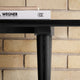 Carl Hansen CH011 Coffee Table in Oak Black Lacquer — lifestyle, detail