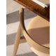 Carl Hansen CH20 Elbow Chair in Oak Soap, Sif 90 — lifestyle, detail