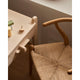Carl Hansen CH24 Child Wishbone Chair in Oak Oil — lifestyle, with CH411 in Beech Untreated