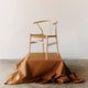Carl Hansen CH24P Wishbone Dining Chair in Beech Soap and Loke 7050 — studio