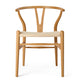 Carl Hansen CH24P Wishbone Dining Chair in Oak Oil and Terra Sand 20364 — packshot