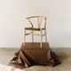 Carl Hansen CH24P Wishbone Dining Chair in Oak Soap and Loke 7060 — studio
