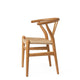 Carl Hansen CH24 Child Wishbone Chair in Oak Oil — packshot, detail