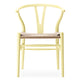 Carl Hansen CH24 Wishbone Chair in Beech Hollyhock, Natural Cord — packshot