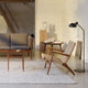 Carl Hansen CH25 Easy Chair — lifestyle, living room