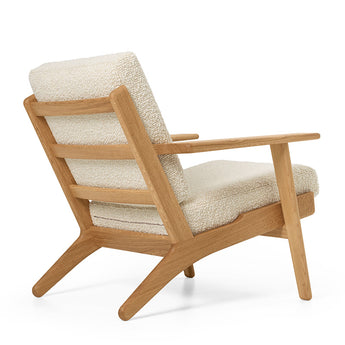 Carl Hansen CH290 Lounge Chair Oak Oil Bute 1501 Fabric - Display