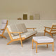 Carl Hansen CH290, CH291, CH293 and CH290F in Oak Oil — lifestyle