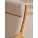 Carl Hansen CH291 Highback Lounge Chair in Oak Oil, Serpentine 0118 — lifestyle, detail