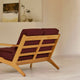 Carl Hansen CH292 2 Seater Sofa in Oak Oil, Vidar 0693 — lifestyle, detail