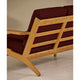 Carl Hansen CH292 2 Seater Sofa in Oak Oil, Vidar 0693 — lifestyle, detail