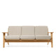 Carl Hansen CH293 3 Seater Sofa in Oak Oil, ZR Antoni 10968 813 — packshot