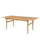 Carl Hansen CH327 Dining Table in Oak Oil — packshot