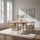 Carl Hansen CH337 dining table with CH24 Wishbone chairs in white-oiled oak 03