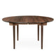 Carl Hansen CH337 Extendable Dining Table in Walnut Oil — packshot, detail