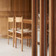 Carl Hansen CH36 Dining Chair in Oak Oil — lifestyle, with CH006 table