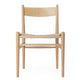 Carl Hansen CH36 Dining Chair in Oak Oil with Natural Paper Cord — packshot
