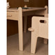 Carl Hansen CH410 Peter's Chair with CH411 Peter's Table in Beech — lifestyle, detail