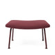 Carl Hansen CH446 Footrest Special Edition in UMI 64291 with Deep Burgundy frame — packshot