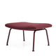 Carl Hansen CH446 Footrest Special Edition in UMI 64291 with Deep Burgundy frame — packshot