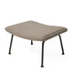 Carl Hansen CH446 Footrest Special Edition in UMI 61324 with Pebble Brown frame — packshot, detail