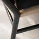 Carl Hansen CH44 Lounge Chair in Oak Black — lifestyle, with cushion