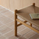 Carl Hansen CH53 Low Stool — lifestyle