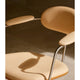 Carl Hansen CH621 Swivel Chair in Oak, Stainless Steel, SIF 90 — lifestyle