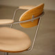 Carl Hansen CH621 Swivel Chair in Oak, Stainless Steel, SIF 90 — lifestyle