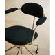 Carl Hansen CH621 Swivel Chair in Oak, Stainless Steel, Vidar 1062 — lifestyle