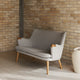 Carl Hansen CH72 Sofa in Oak Oil, Vidar 222 — lifestyle