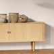 Carl Hansen CH825 Credenza in Oak White Oil — lifestyle