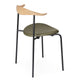 Carl Hansen CH88P Dining Chair in Oak Oil, Loke 7240 — packshot, detail