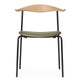 Carl Hansen CH88P Dining Chair in Oak Oil, Loke 7240 — packshot