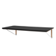 Carl Hansen AB019 Wall Desk in black laminate — three-quarter view