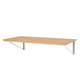 Carl Hansen AB019 Wall Desk in Oak Clear Lacquer — three-quarter view