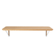 Carl Hansen AB019 Wall Desk in Oak Clear Lacquer — front view