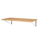 Carl Hansen AB019 Wall Desk in Oak Oil — three-quarter view