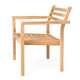 Carl Hansen AH601 Outdoor Lounge Chair in teak — packshot