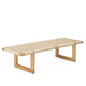 Carl Hansen BM0489L Table Bench Long in Oak Oil — packshot