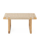 Carl Hansen BM0489S Table Bench Short in Oak Oil — packshot