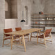 Carl Hansen BM1106 Huntsman Chair and BM1160 Hunting Table — lifestyle, dining room