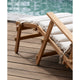 Carl Hansen BM5565 Deck Chair with Footrest — lifestyle, outdoor