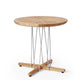 Carl Hansen E023 Embrace Outdoor Lounge Table Ø48cm in Teak Untreated — packshot