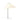 Carl Hansen HJW02 Opala Table Lamp Midi in Chrome/White — packshot lit