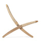 Carl Hansen MG501 Cuba Lounge Chair in Oak Oil, Natural Paper Cord — packshot, detail