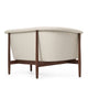 Carl Hansen ND52-2 Vita Sofa in Walnut Oil, Hallingdal 65 0200, SIF95 — packshot, detail