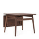 Carl Hansen ND55 Coffee Table in Walnut Oil — packshot, detail