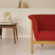 Carl Hansen ND55 Coffee Table in Walnut Oil — lifestyle, with ND52-2