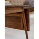 Carl Hansen ND55 Coffee Table in Walnut Oil — lifestyle, detail