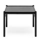 Carl Hansen OW449 Colonial Coffee Table in Oak Black Lacquer — packshot, detail